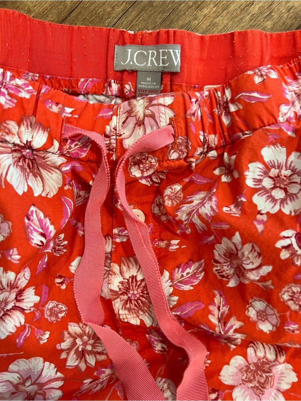 J. Crew Pajamas Medium
Long-sleeve cotton poplin pajama set in poppy fields. - Picture 5 of 11